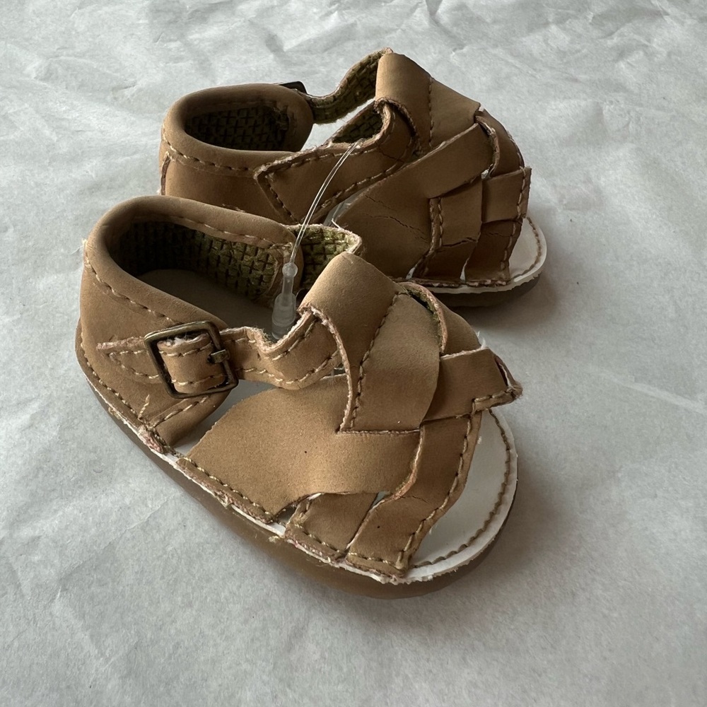 MINT 90s Suede Fisherman Doll Sandals 18” doll AG OG super cute